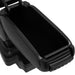 Cotieră auto, negru, 15x35x(33-49,5) cm ABS - WALTI WALTI