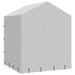 Padoc de exterior cu acoperiș argintiu 2x2x2,5m oțel galvanizat - WALTI WALTI