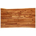 Masă cu margini naturale, 140x80x75 cm, lemn masiv de acacia - WALTI WALTI