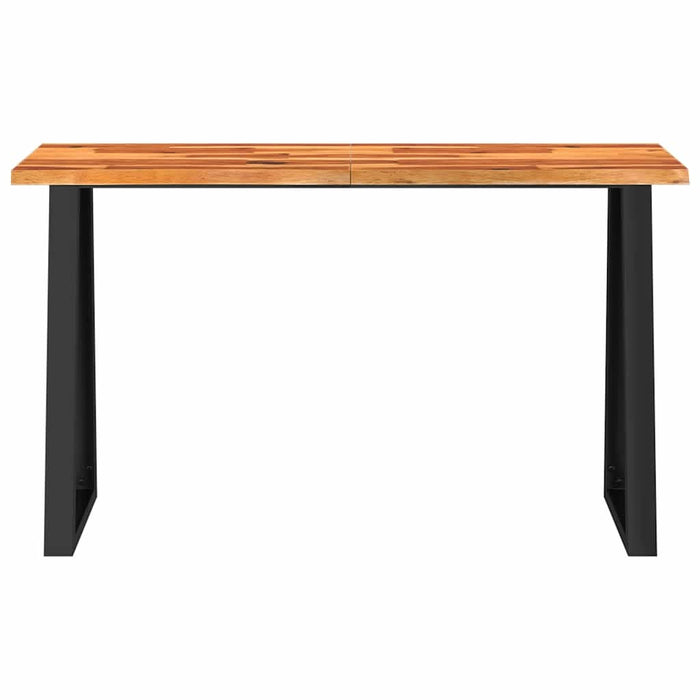 Masă consolă margini naturale, 140x40x80 cm, lemn masiv acacia - WALTI WALTI