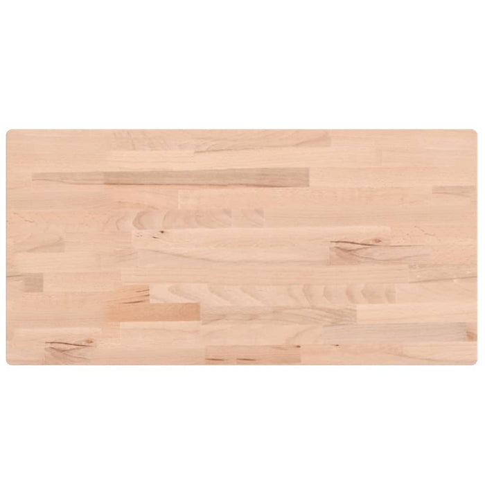 Blat de masă 100x50x1,5 cm dreptunghiular, lemn masiv de fag - WALTI WALTI