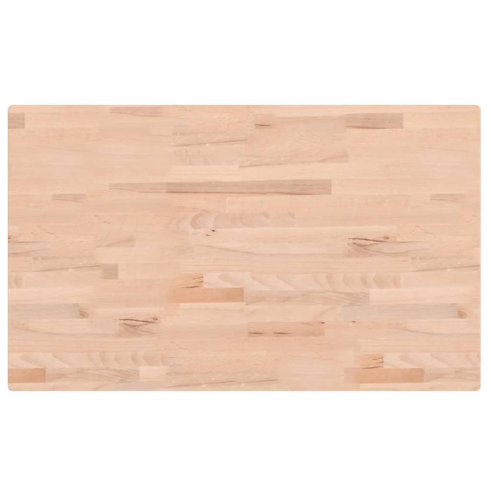 Blat de masă 100x60x2,5 cm dreptunghiular, lemn masiv de fag - WALTI WALTI