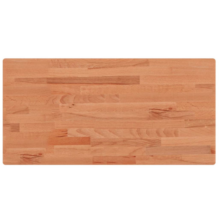 Blat de masă 100x50x1,5 cm dreptunghiular, lemn masiv de fag - WALTI WALTI