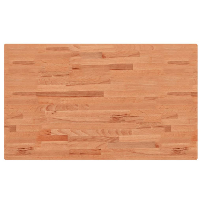 Blat de masă 100x60x1,5 cm dreptunghiular, lemn masiv de fag - WALTI WALTI