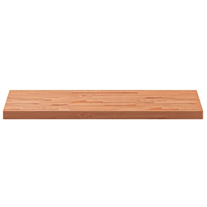 Blat de masă 100x50x4 cm dreptunghiular, lemn masiv de fag - WALTI WALTI