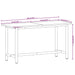 Banc de lucru 150x55x81,5 cm, lemn masiv de fag și metal - WALTI WALTI