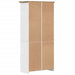 Bibliotecă "BODO", alb și maro, 82x40x173 cm, lemn masiv de pin - WALTI WALTI