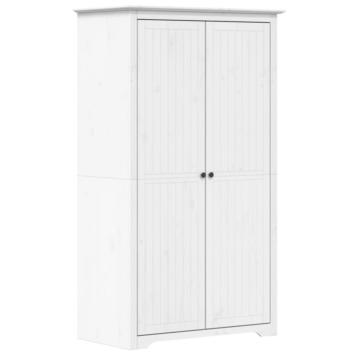 Șifonier "BODO", alb, 99x53,5x173 cm, lemn masiv de pin - WALTI WALTI