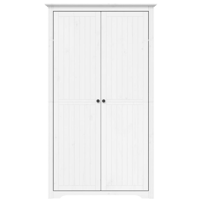 Șifonier "BODO", alb, 99x53,5x173 cm, lemn masiv de pin - WALTI WALTI