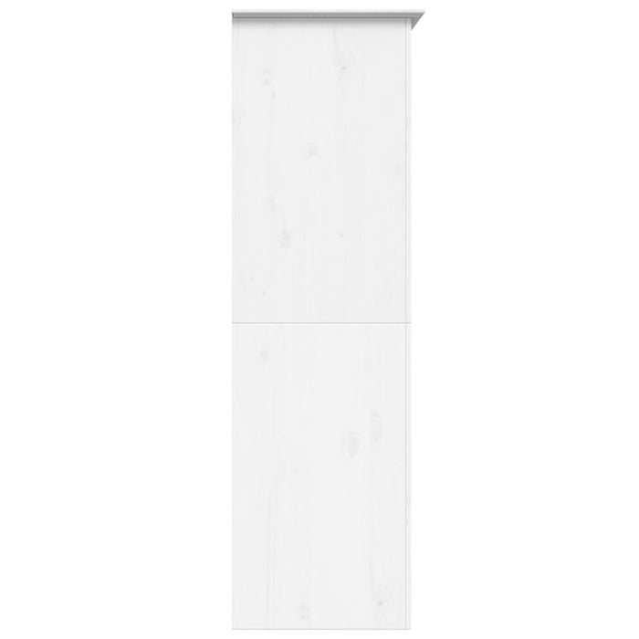 Șifonier "BODO", alb, 99x53,5x173 cm, lemn masiv de pin - WALTI WALTI