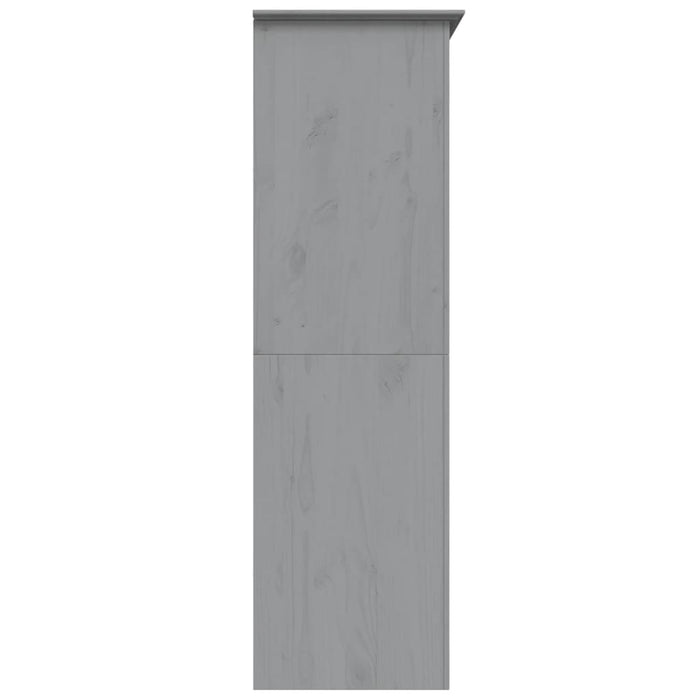 Șifonier "BODO", gri, 146x53,5x173 cm, lemn masiv de pin - WALTI WALTI