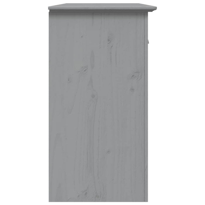 Servantă "BODO", gri, 115,5x44x80 cm, lemn masiv de pin WALTI