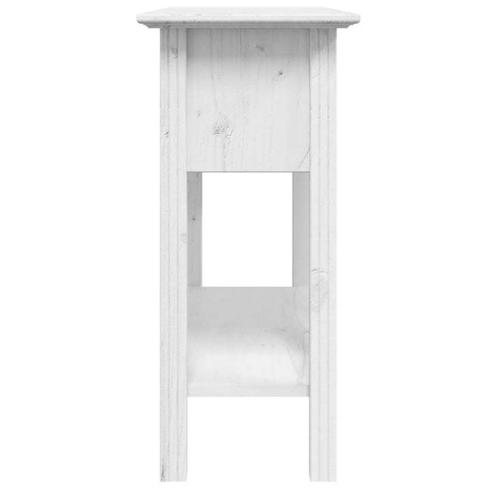 Măsuță consolă "BODO", alb, 91x35x74 cm, lemn masiv de pin - WALTI WALTI