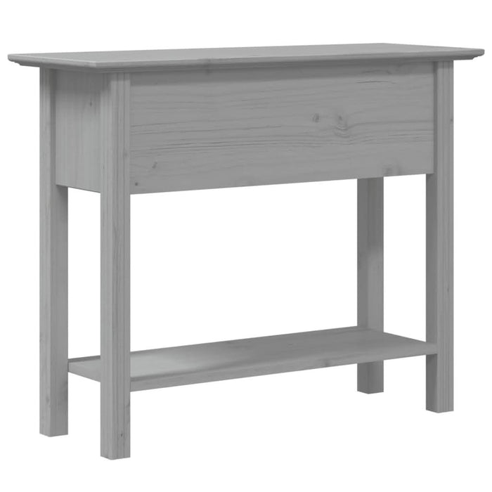 Măsuță consolă "BODO", gri, 91x35x74 cm, lemn masiv de pin - WALTI WALTI