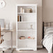 Bibliotecă BODO, alb, 82x40x173 cm, lemn masiv pin, 5 rafturi - WALTI WALTI