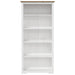 Bibliotecă BODO, maro, 82x40x173 cm, lemn masiv pin, 5 rafturi - WALTI WALTI