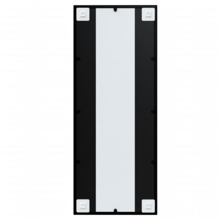 Oglinzi de perete, 2 buc., negru, 100x40 cm, metal - WALTI WALTI