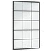 Oglinzi de perete, 2 buc., negru, 100x60 cm, metal - WALTI WALTI