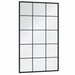 Oglinzi de perete, 3 buc., negru, 100x60 cm, metal - WALTI WALTI