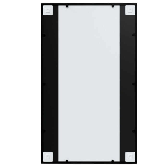 Oglinzi de perete, 4 buc., negru, 100x60 cm, metal - WALTI WALTI