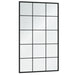 Oglinzi de perete, 6 buc., negru, 100x60 cm, metal - WALTI WALTI