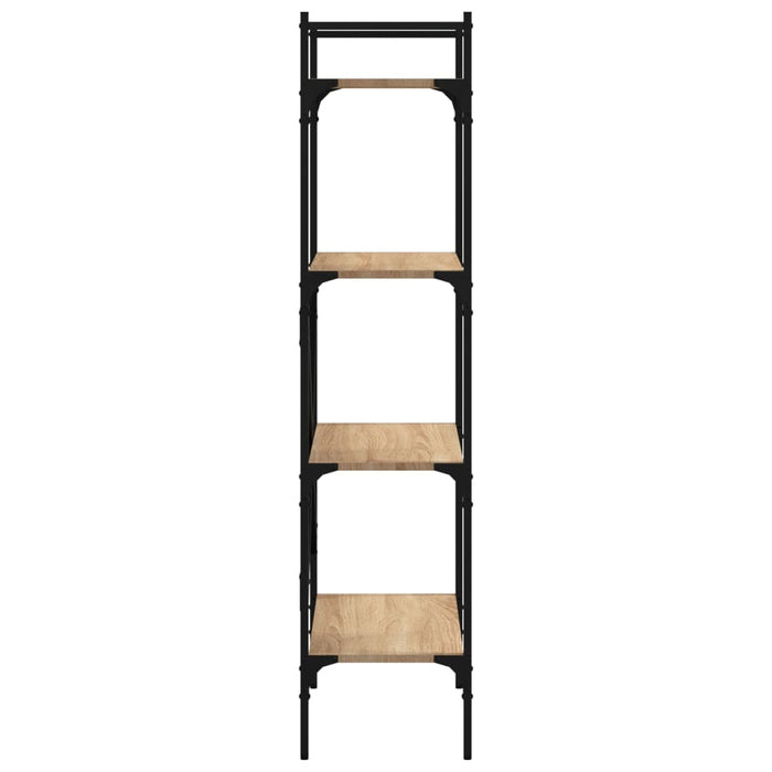 Bibliotecă cu 4 niveluri, stejar sonoma, 56x31,5x138,5 cm, lemn WALTI