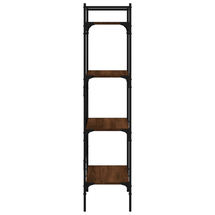 Bibliotecă cu 4 niveluri, stejar maro, 56x31,5x138,5 cm, lemn - WALTI WALTI
