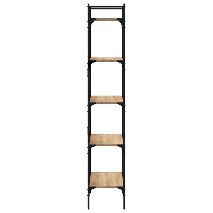 Bibliotecă cu 5 niveluri, stejar sonoma, 56x31,5x174 cm, lemn - WALTI WALTI