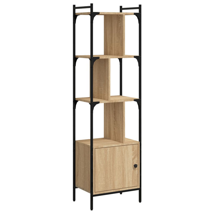 Bibliotecă cu ușă stejar sonoma 44,5x30x154,5 cm lemn compozit - WALTI WALTI