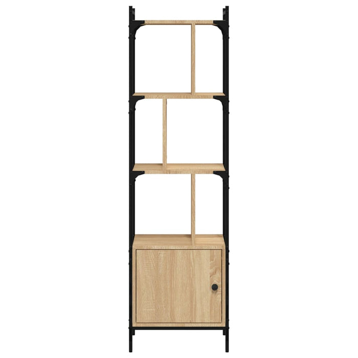 Bibliotecă cu ușă stejar sonoma 44,5x30x154,5 cm lemn compozit - WALTI WALTI