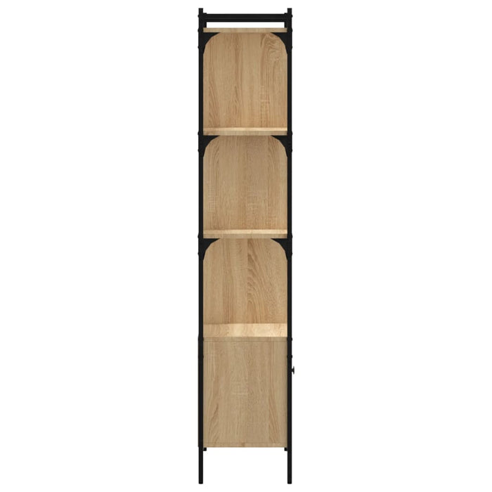 Bibliotecă cu ușă stejar sonoma 44,5x30x154,5 cm lemn compozit - WALTI WALTI