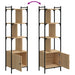 Bibliotecă cu ușă stejar sonoma 44,5x30x154,5 cm lemn compozit - WALTI WALTI