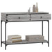 Măsuță consolă, gri sonoma, 100x34,5x75 cm, lemn prelucrat - WALTI WALTI