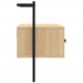 Dulap TV montat pe perete, stejar sonoma, 60,5x30x51 cm, lemn - WALTI WALTI