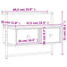 Dulap TV montat pe perete, stejar sonoma, 60,5x30x51 cm, lemn - WALTI WALTI