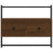 Dulap TV montat pe perete, stejar maro, 60,5x30x51 cm, lemn - WALTI WALTI