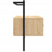 Dulap TV montat pe perete, stejar sonoma, 100,5x30x51 cm, lemn - WALTI WALTI