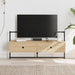 Dulap TV montat pe perete, stejar sonoma, 100,5x30x51 cm, lemn - WALTI WALTI