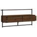 Dulap TV montat pe perete, stejar maro, 100,5x30x51 cm, lemn - WALTI WALTI