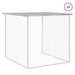 Coteț pui cu acoperiș gri deschis 1003x98x90 cm oțel galvanizat - WALTI WALTI