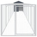 Cușcă câine cu acoperiș antracit 117x813x123 cm oțel galvanizat - WALTI WALTI