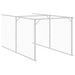Cușcă câine cu țarc antracit 110x1017x110 cm oțel galvanizat - WALTI WALTI