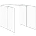 Cușcă câine cu țarc antracit 165x455x181 cm oțel galvanizat - WALTI WALTI