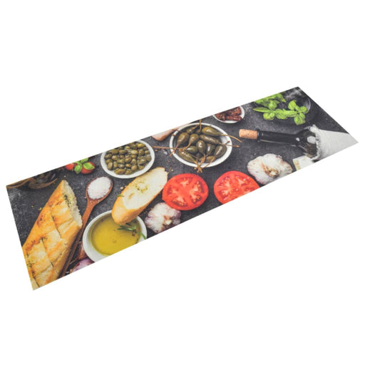 Covor de bucătărie lavabil Wine & Dinner, 45x150 cm, catifea - WALTI WALTI
