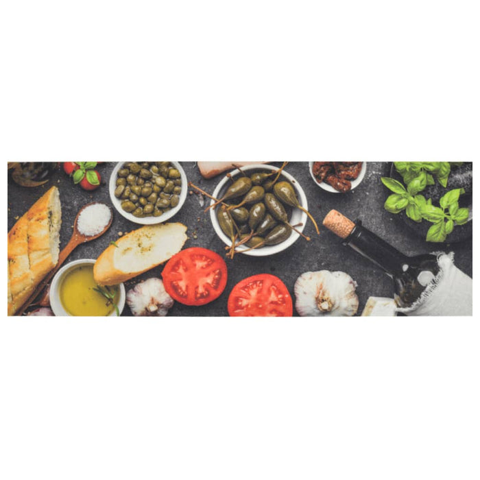 Covor de bucătărie lavabil Wine & Dinner, 60x180cm, catifea - WALTI WALTI