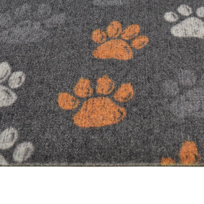 Covor de bucătărie lavabil Paws, 45x150 cm, catifea - WALTI WALTI