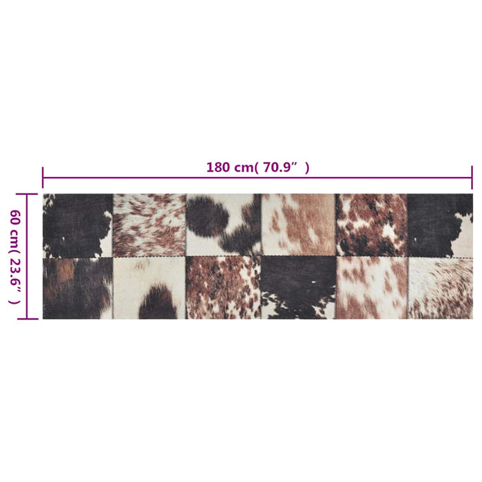 Covor de bucătărie lavabil Animal Skin, 60x180 cm, catifea WALTI
