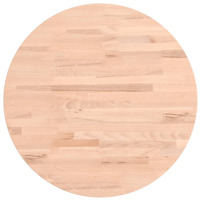 Blat de masă rotund, Ø50x2,5 cm, lemn masiv de fag - WALTI WALTI