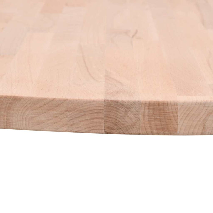 Blat de masă rotund, Ø80x2,5 cm, lemn masiv de fag - WALTI WALTI