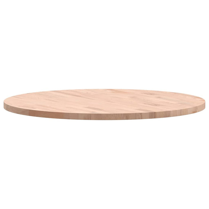 Blat de masă rotund, Ø80x2,5 cm, lemn masiv de fag - WALTI WALTI